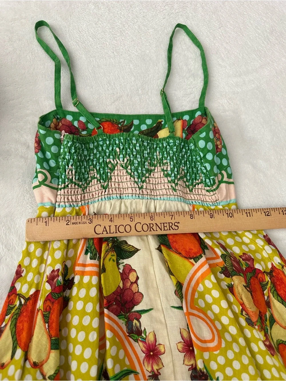 Alemais Lemonis Linen Summer Dress Size 0 - Picture 13 of 14